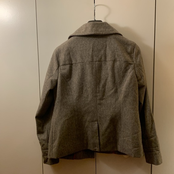 Vintage Grey Tweed Sparkly Light Coat/Jacket - Picture 3 of 16